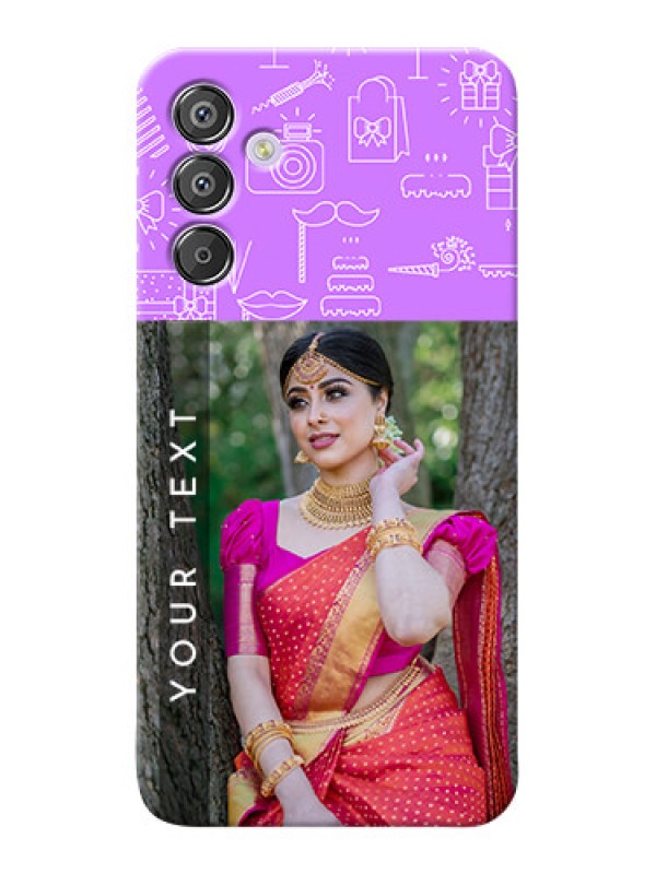 Custom Galaxy F15 5G Personalized Phone Cases: Birthday Icons Design