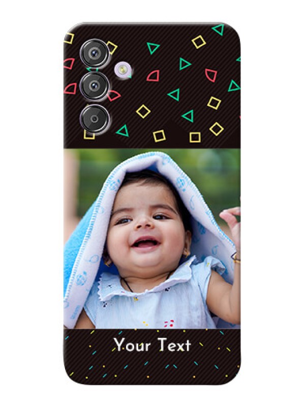 Custom Galaxy F15 5G custom mobile cases with confetti birthday design