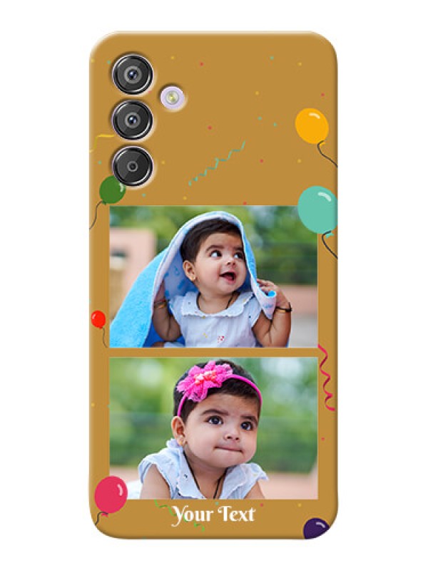 Custom Galaxy F15 5G Phone Covers: Image Holder with Birthday Celebrations Design