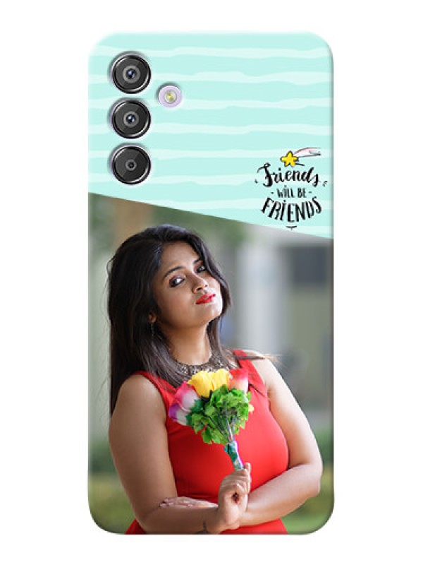 Custom Galaxy F15 5G Mobile Back Covers: Friends Picture Icon Design