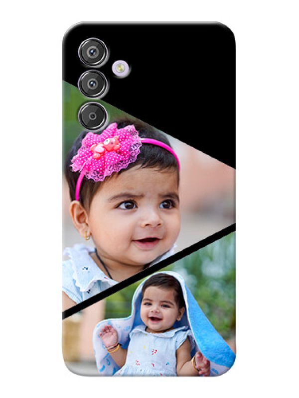 Custom Galaxy F15 5G mobile back covers online: Semi Cut Design