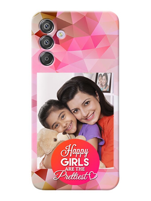 Custom Galaxy F15 5G Personalized Phone Covers: Abstract Triangle Design