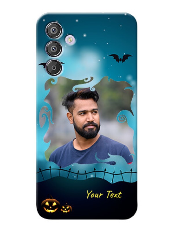 Custom Galaxy F15 5G Personalised Phone Cases: Halloween frame design