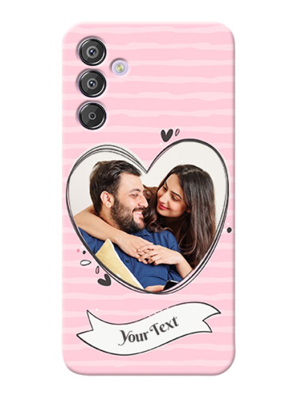Custom Galaxy F15 5G custom mobile phone covers: Vintage Heart Design