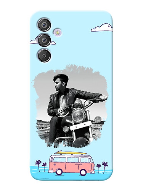 Custom Galaxy F15 5G Mobile Covers Online: Travel & Adventure Design