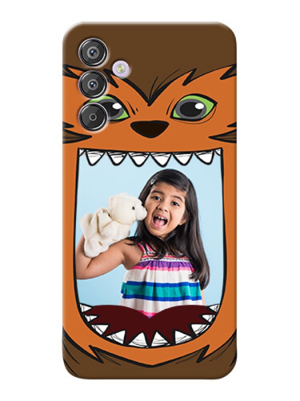 Custom Galaxy F15 5G Phone Covers: Owl Monster Back Case Design