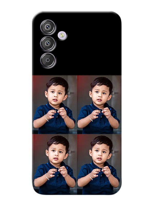 Custom Galaxy F15 5G 4 Image Holder on Mobile Cover