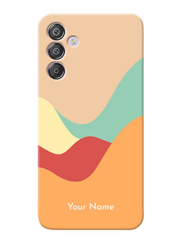 Custom Galaxy F15 5G Personalized Phone Case with Ocean Waves Multiwithcolour Design
