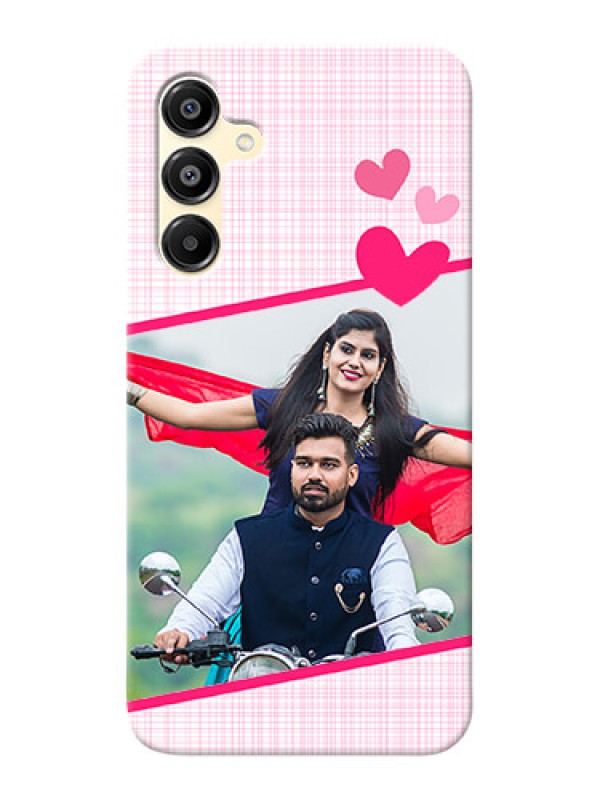 Custom Galaxy F16 5G Personalised Phone Cases: Love Shape Heart Design