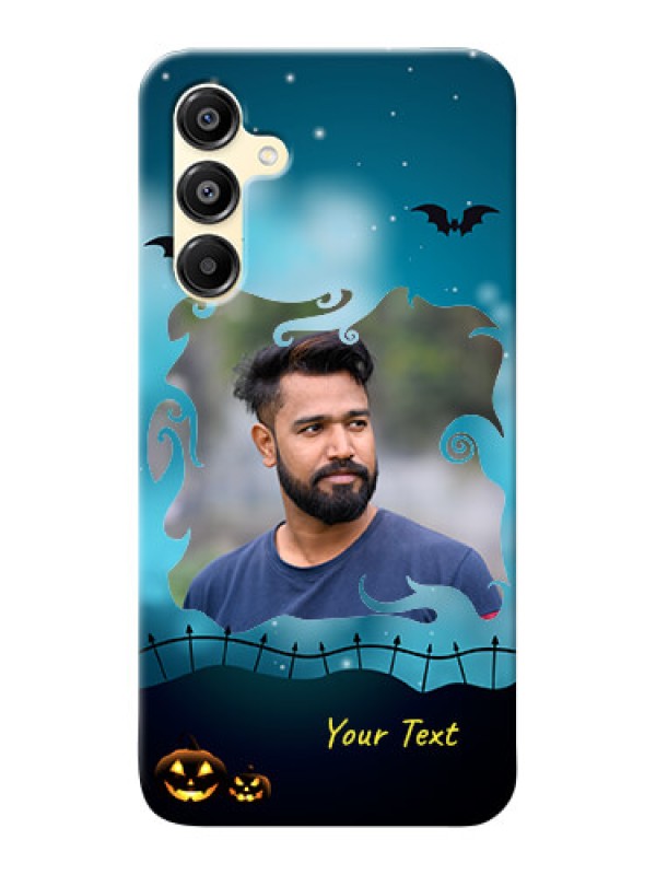 Custom Galaxy F16 5G Personalised Phone Cases: Halloween frame design
