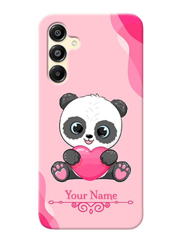 Custom Galaxy F16 5G Custom Mobile Case with Cute Panda Design