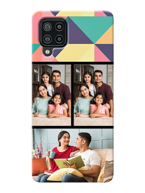 Custom Galaxy F22 personalised phone covers: Bulk Pic Upload Design