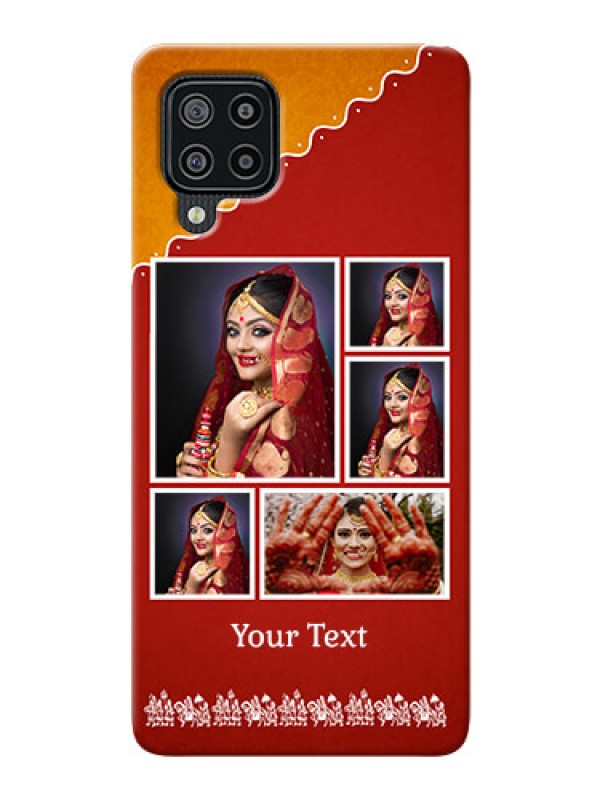 Custom Galaxy F22 customized phone cases: Wedding Pic Upload Design