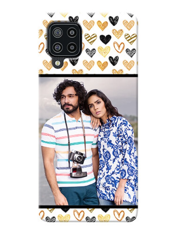 Custom Galaxy F22 Personalized Mobile Cases: Love Symbol Design
