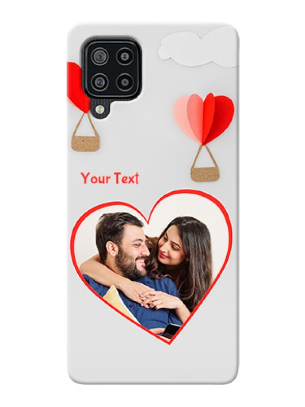 Custom Galaxy F22 Phone Covers: Parachute Love Design