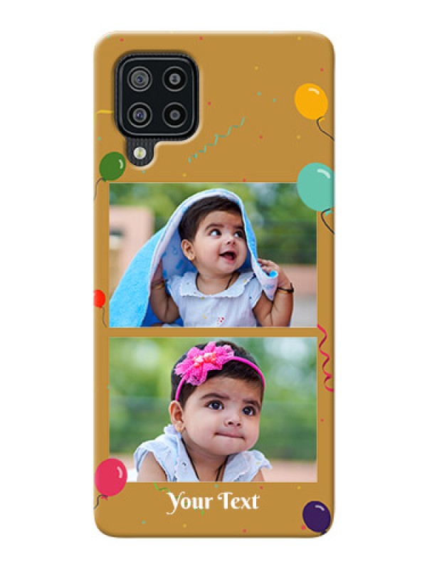 Custom Galaxy F22 Phone Covers: Image Holder with Birthday Celebrations Design