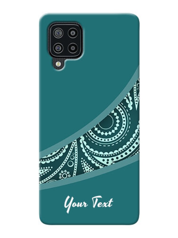 Custom Galaxy F22 Custom Phone Covers: semi visible floral Design