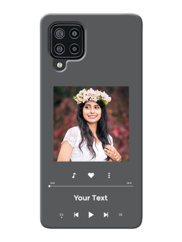 Custom Galaxy F22 Custom Mobile Case with Play The Music Design