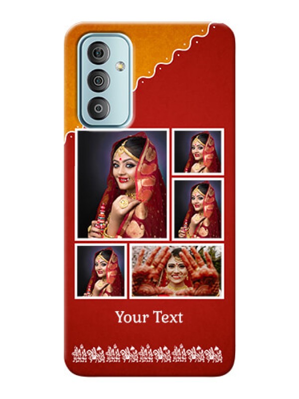 Custom Galaxy F23 customized phone cases: Wedding Pic Upload Design