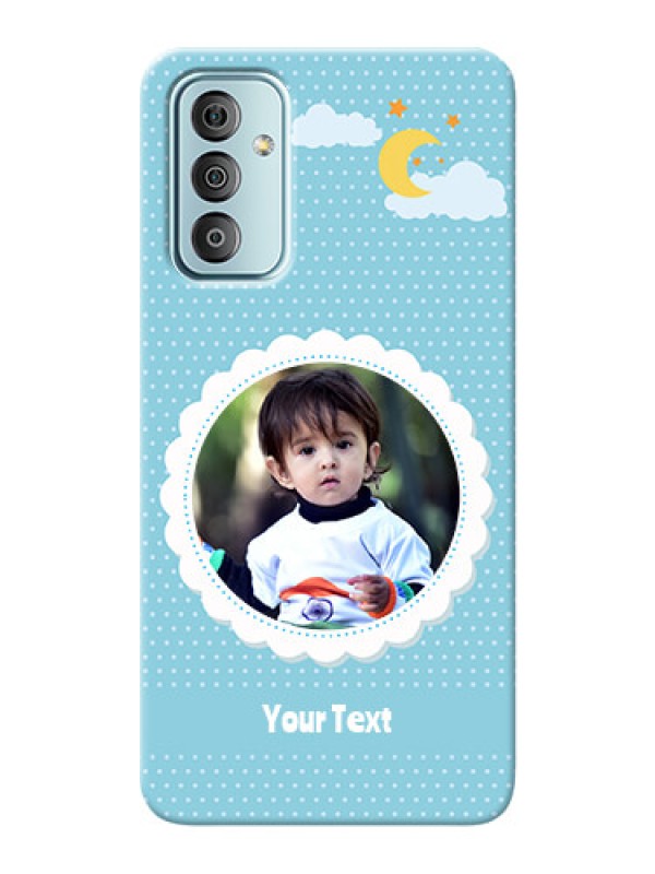 Custom Galaxy F23 mobile cases online: violet Pattern Design