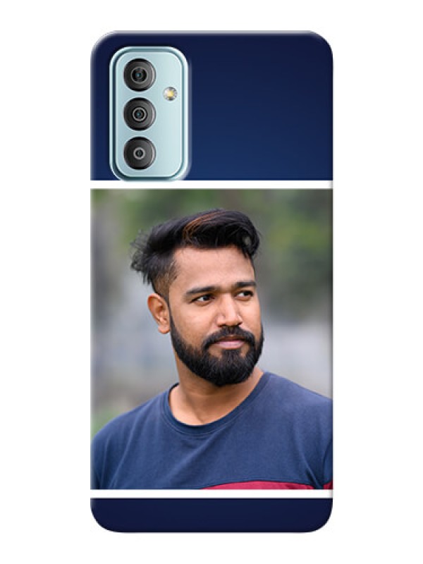 Custom Galaxy F23 Mobile Cases: Simple Royal Blue Design