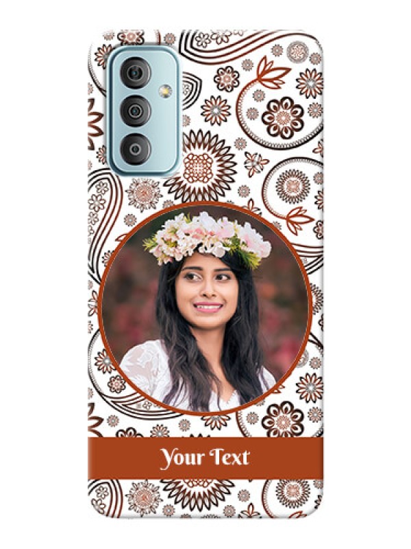 Custom Galaxy F23 phone cases online: Abstract Floral Design 