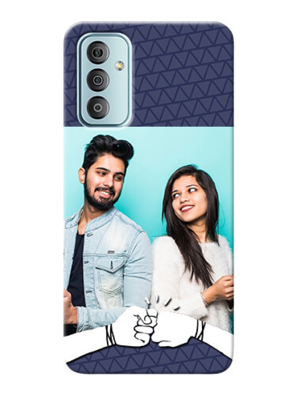 Custom Galaxy F23 Mobile Covers Online with Best Friends Design 