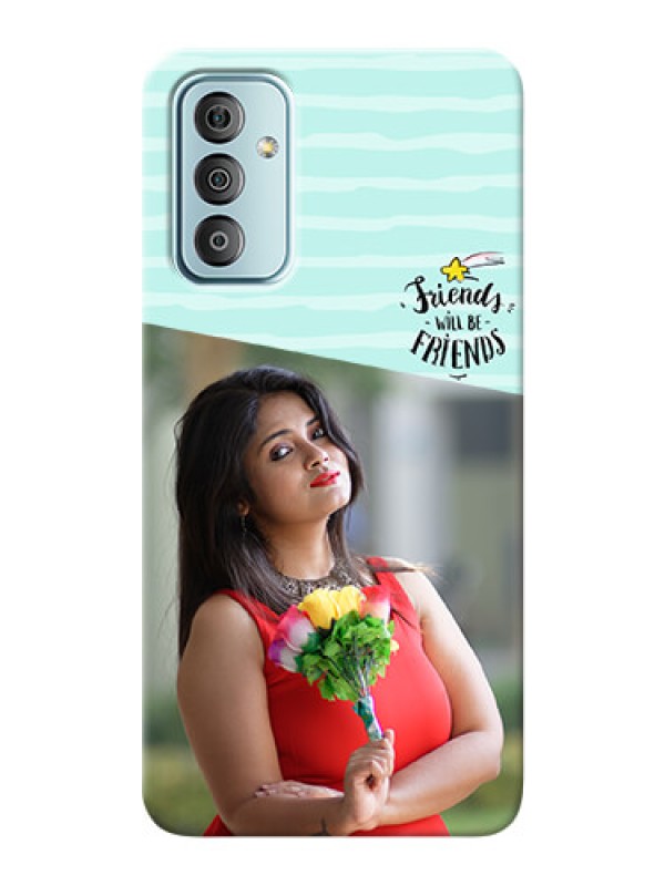 Custom Galaxy F23 Mobile Back Covers: Friends Picture Icon Design