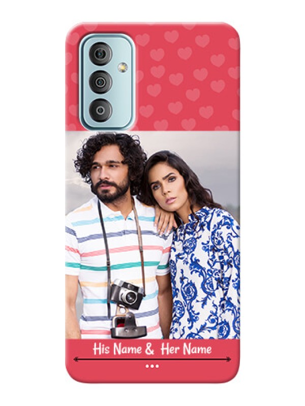 Custom Galaxy F23 Mobile Cases: Simple Love Design