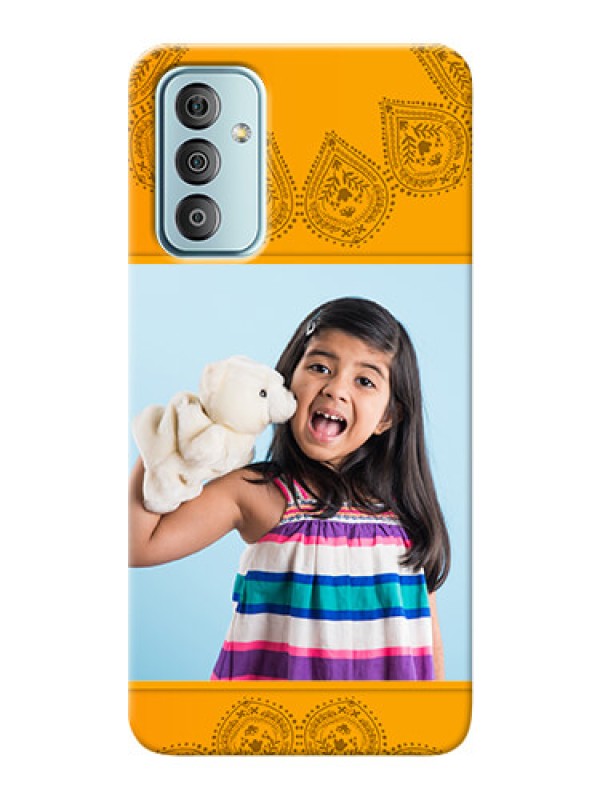 Custom Galaxy F23 custom mobile back covers: Photo Wedding Design 