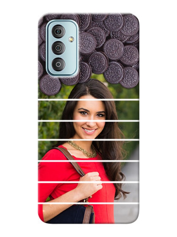 Custom Galaxy F23 Custom Mobile Covers with Oreo Biscuit Design