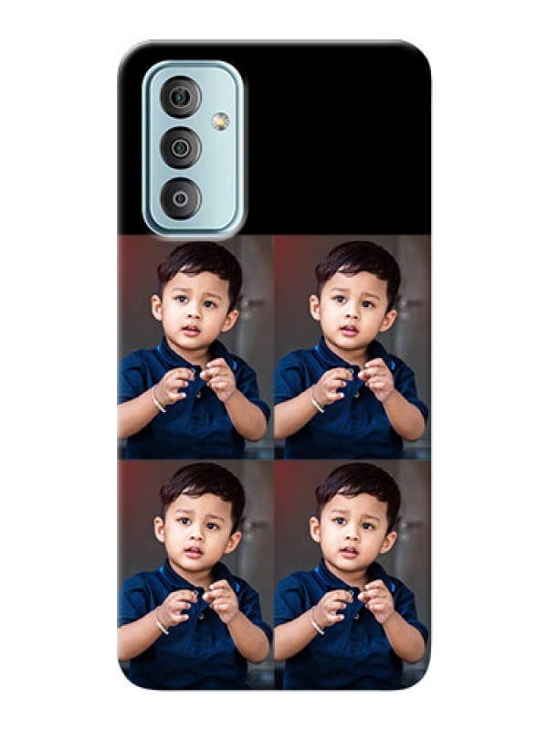 Custom Galaxy F23 4 Image Holder on Mobile Cover