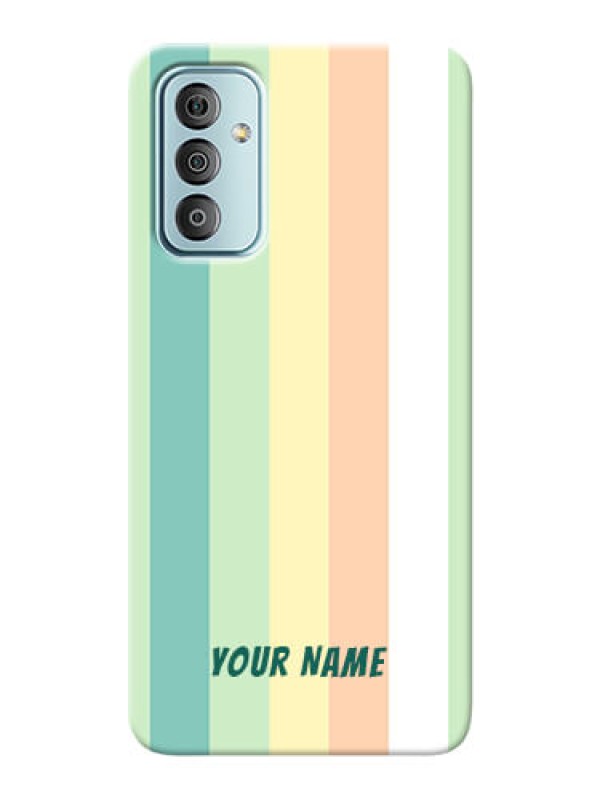 Custom Galaxy F23 Back Covers: Multi-colour Stripes Design