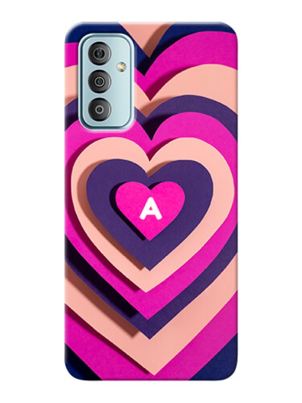 Custom Galaxy F23 Custom Mobile Case with Cute Heart Pattern Design