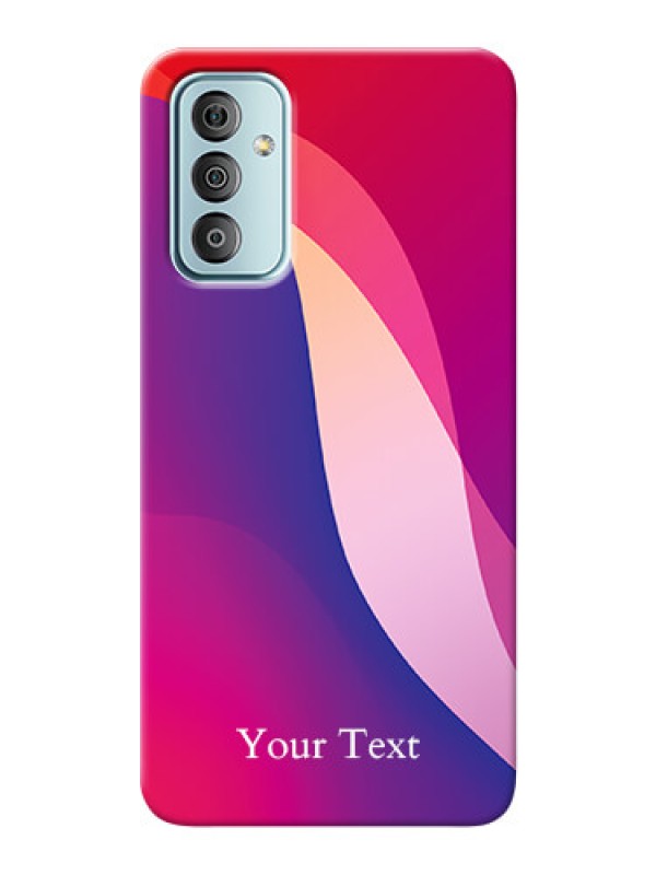 Custom Galaxy F23 Mobile Back Covers: Digital abstract Overlap Design