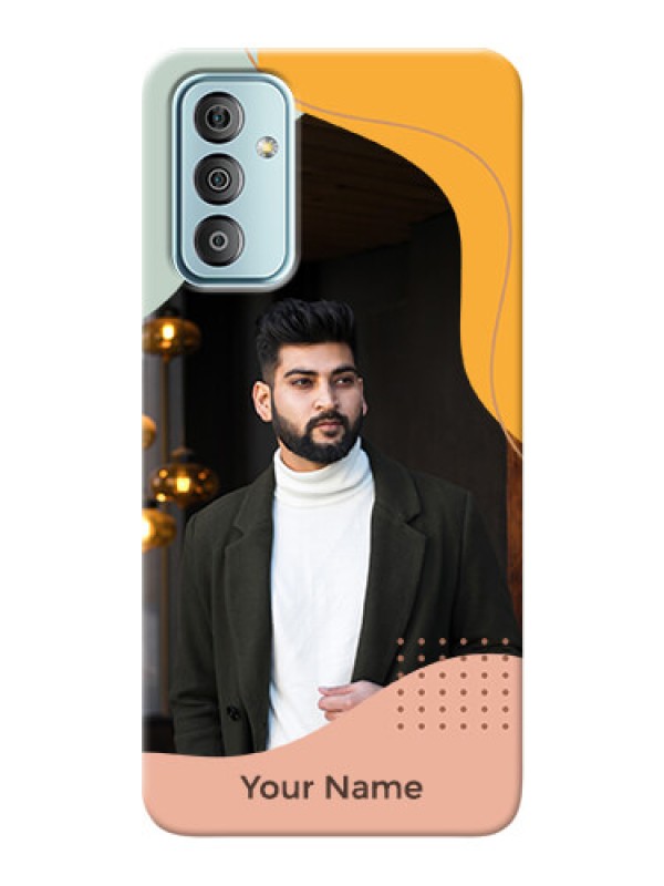 Custom Galaxy F23 Custom Phone Cases: Tri-coloured overlay design