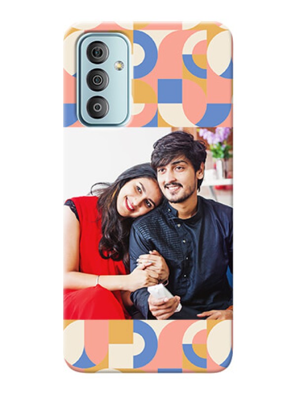 Custom Galaxy F23 Custom Phone Covers: Semi-circle Maze Pattern Design