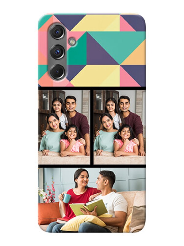 Custom Galaxy F34 5G personalised phone covers: Bulk Pic Upload Design