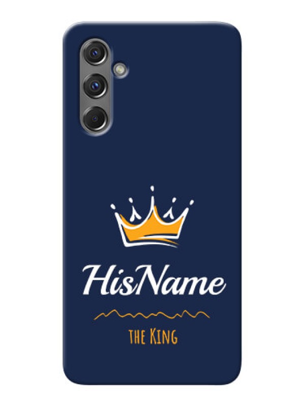 Custom Galaxy F34 5G King Phone Case with Name