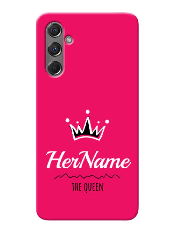 Custom Galaxy F34 5G Queen Phone Case with Name