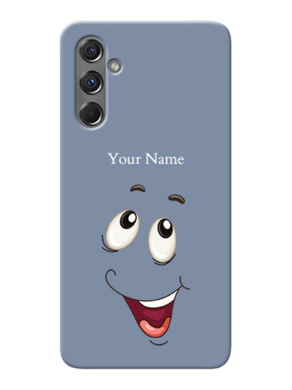Custom Galaxy F34 5G Photo Printing on Case with Laughing Cartoon Face Design