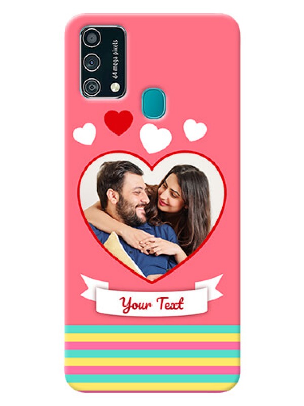 Custom Samsung Galaxy F41 Personalised mobile covers: Love Doodle Design