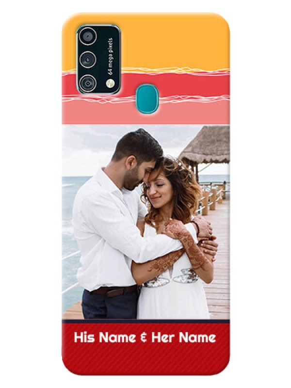 Custom Samsung Galaxy F41 custom mobile phone covers: Colorful Case Design