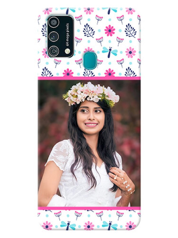 Custom Samsung Galaxy F41 Mobile Covers: Colorful Flower Design