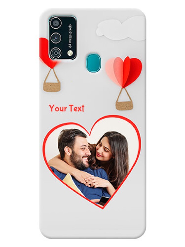 Custom Samsung Galaxy F41 Phone Covers: Parachute Love Design