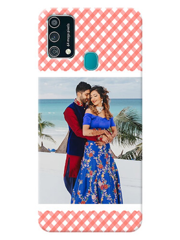 Custom Samsung Galaxy F41 custom mobile cases: Pink Pattern Design