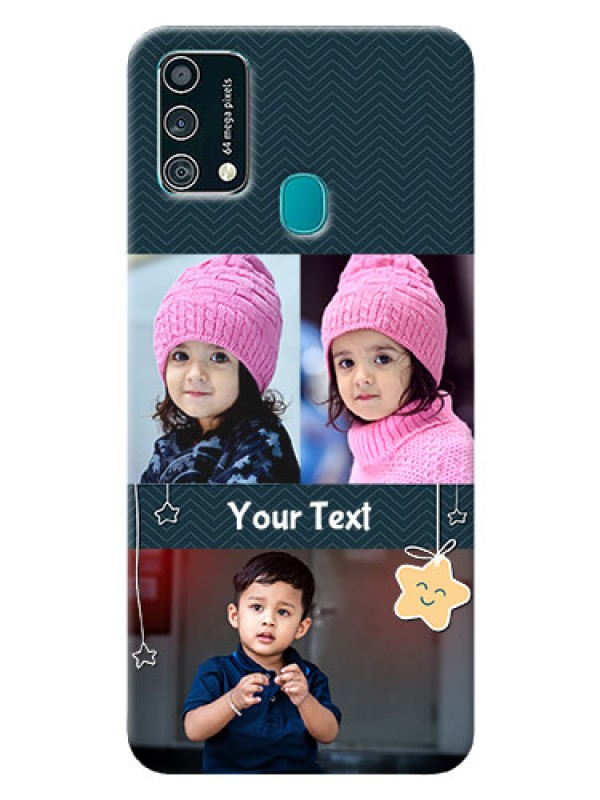 Custom Samsung Galaxy F41 Mobile Back Covers Online: Hanging Stars Design