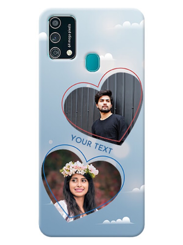 Custom Samsung Galaxy F41 Phone Cases: Blue Color Couple Design 