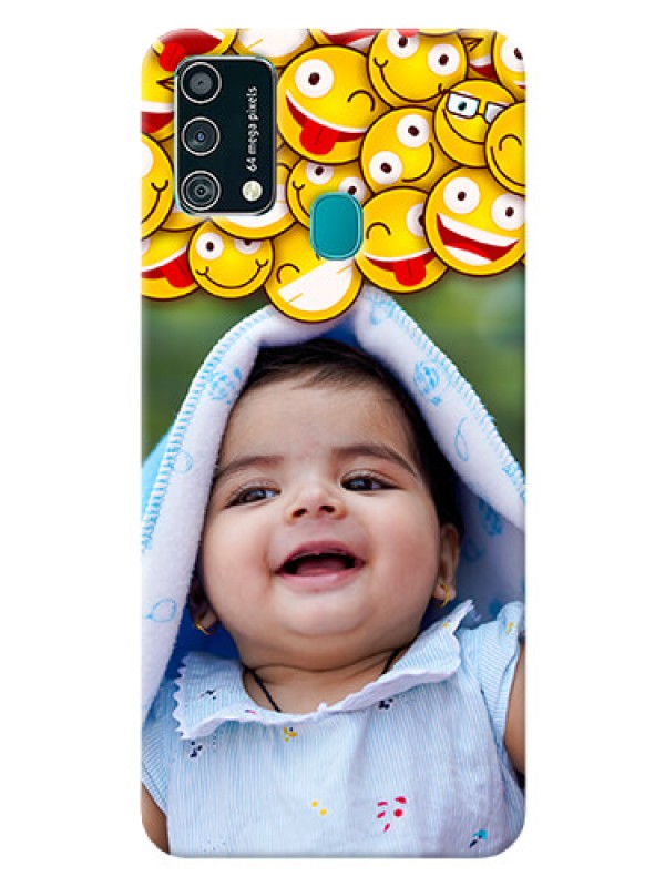 Custom Samsung Galaxy F41 Custom Phone Cases with Smiley Emoji Design