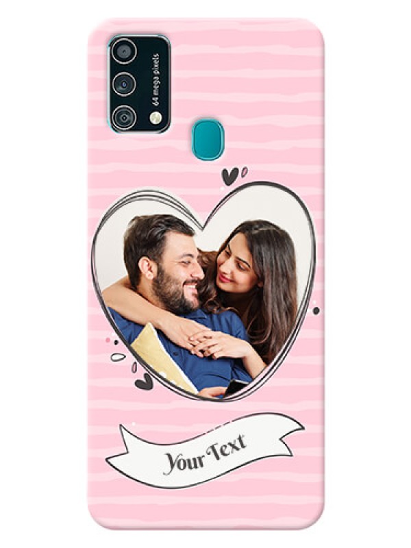 Custom Samsung Galaxy F41 custom mobile phone covers: Vintage Heart Design